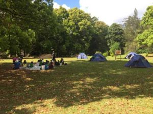 Mapleton School campout