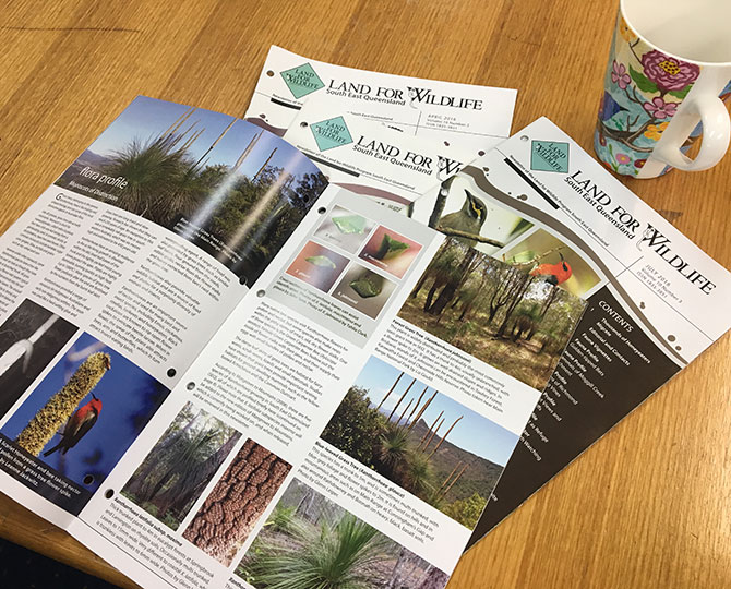 Land for Wildlife Newsletters