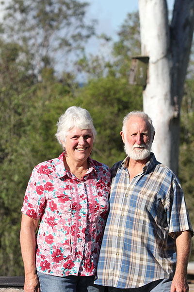 Leonie Robertson and John Hayek