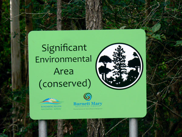 Land for Wildlife Sign